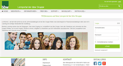 Desktop Screenshot of lernportal.bbw-gruppe.de